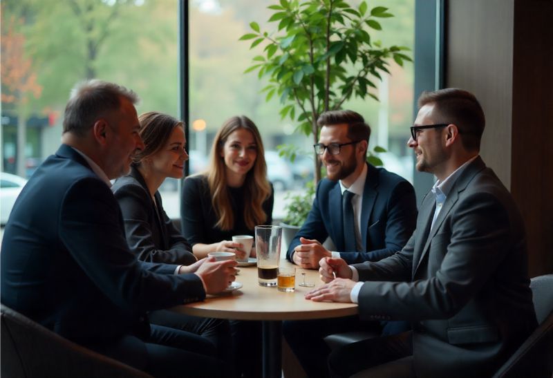 Sesión de networking